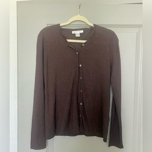 August Silk Cardigan